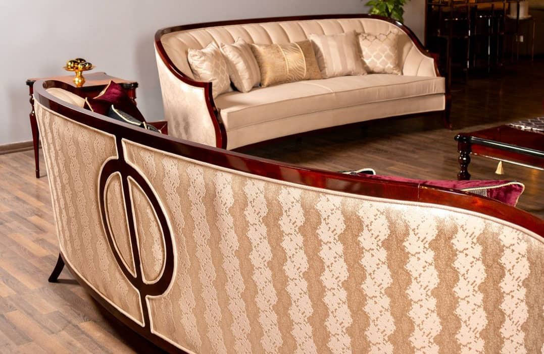 مبل مدرن کلاسیک مدل کارلو | چوب راش گرجستان با کیفیت عالی و رنگ‌بندی متنوع