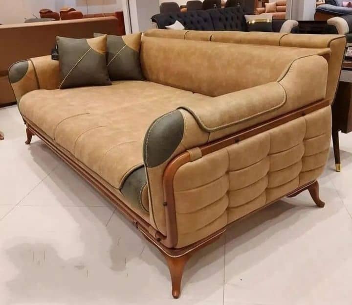 مبل راحتی کامفورت ملایر (همدان) | چوب راش و یولکا، فوم سرد ۳۵ کیلویی