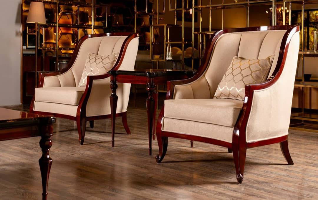 مبل مدرن کلاسیک مدل کارلو | چوب راش گرجستان با کیفیت عالی و رنگ‌بندی متنوع