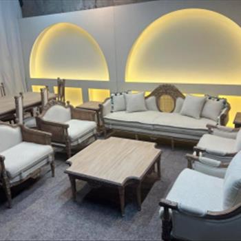 مبل کلاسیک مدل دیبا | چوب راش گرجستان با فوم سرد و ضمانت