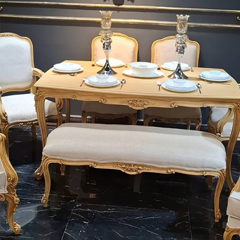 مبل کلاسیک مدل نوبل | طراحی مدرن با چوب راش