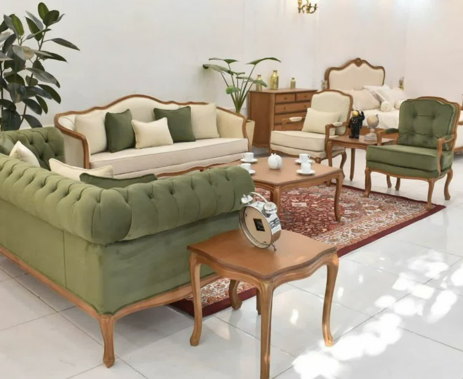 مبل کلاسیک مدل فرانسوی 